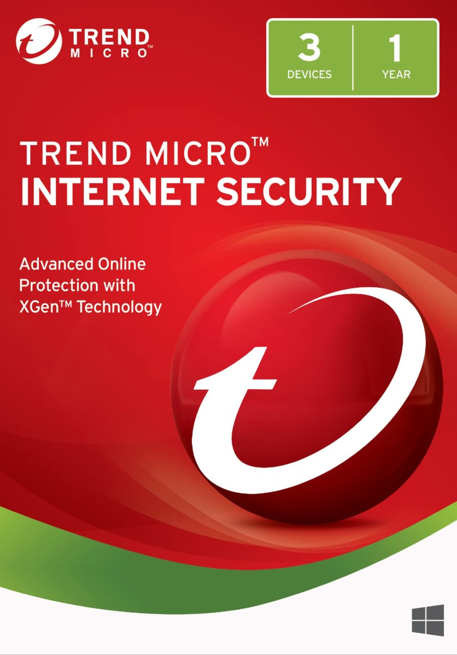 Trend Micro Internet Security for 3 Devices for 1 Year